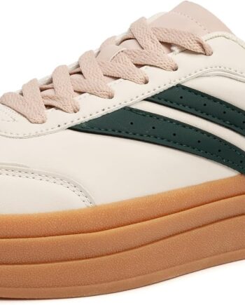 Platform Sneakers Thick Sole Casual Comfortable Low Top Shoes