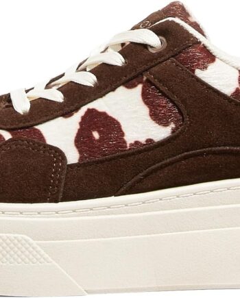 White Casual Sneakers Chunky Sole Streetwear Walking Shoes